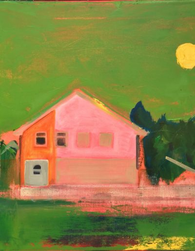 Not Elsewhere, Here Acrylic on Canvas by Helen McNulty